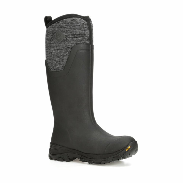 Muck Footwear Women ARCTIC ICE VIBRAM ARCTIC GRIP ALL TERRAIN TALL BLACK/JERSEYHEATHER