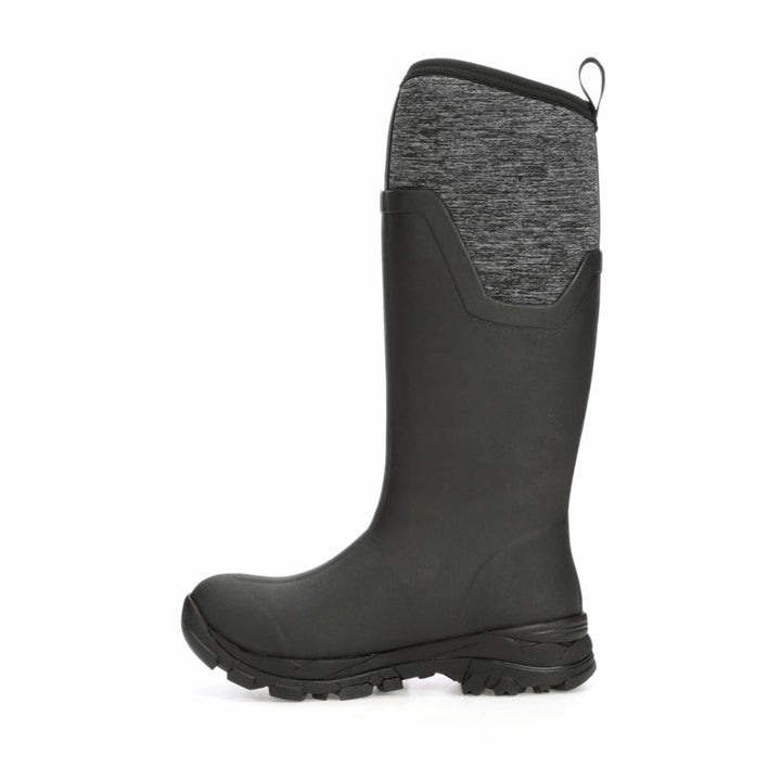 Muck Footwear Women ARCTIC ICE VIBRAM ARCTIC GRIP ALL TERRAIN TALL BLACK/JERSEYHEATHER