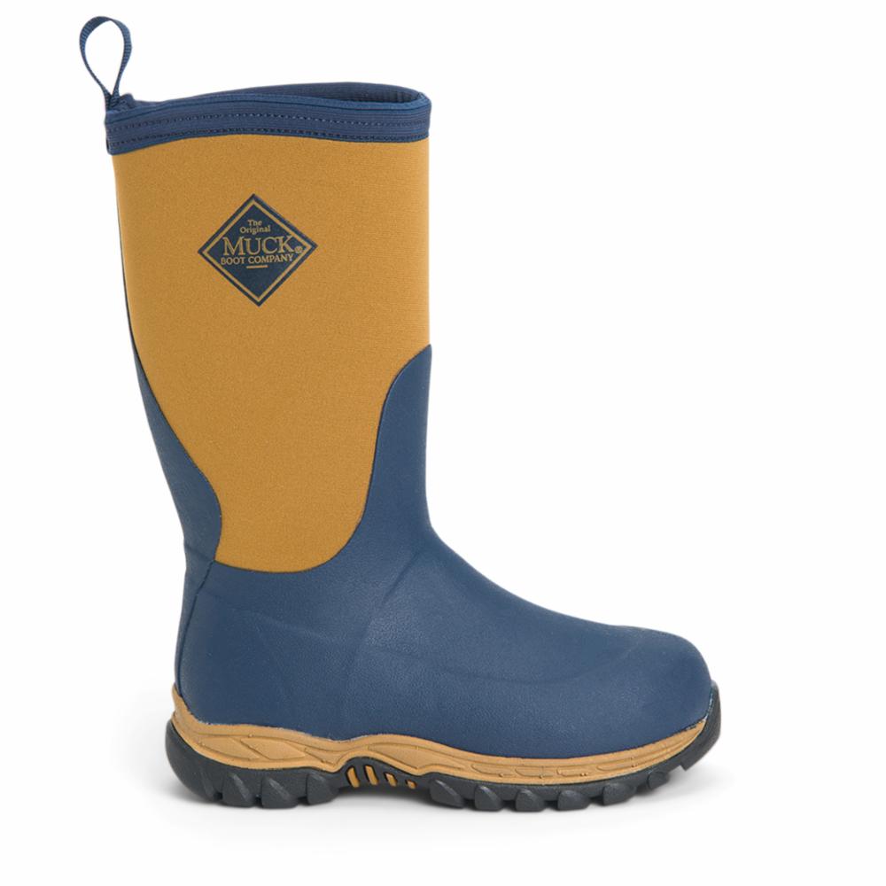 Navy sale muck boots