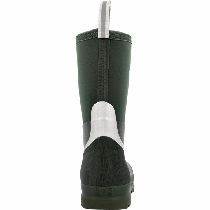 Muck Footwear Men CHORE MID GREEN/SILVER