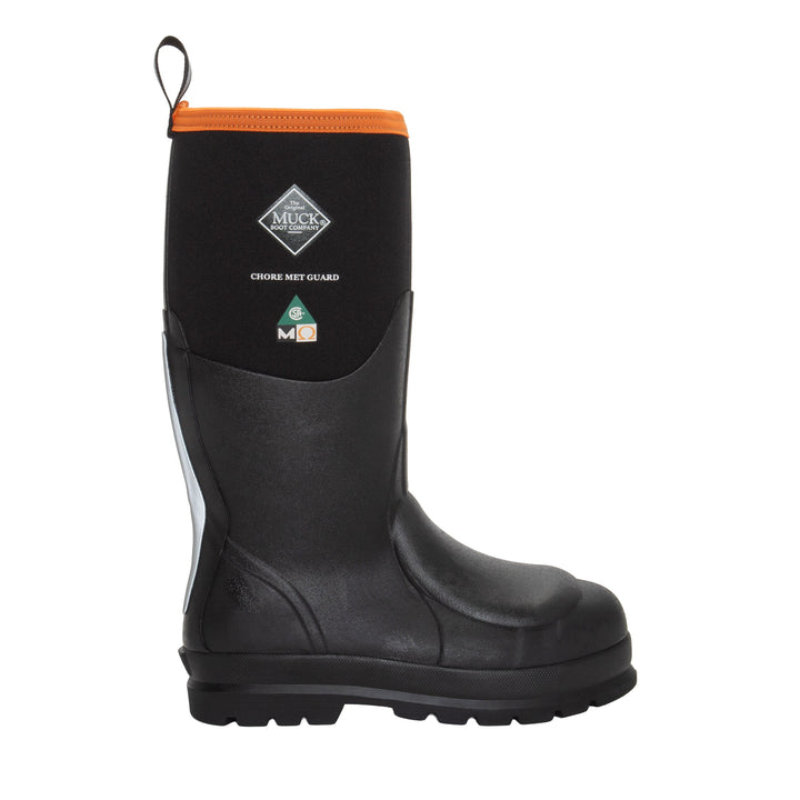 MUCK FOOTWEAR MEN CHORE CLASSIC MET GUARD CSA MEN BLACK