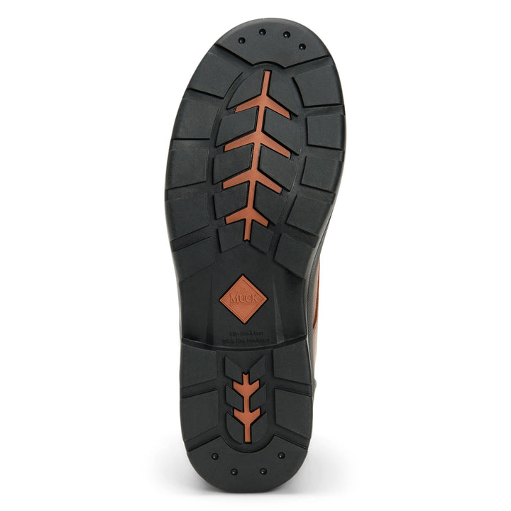 MUCK FOOTWEAR MEN CHORE FARM LEATHER MEN CARAMEL LEATHER