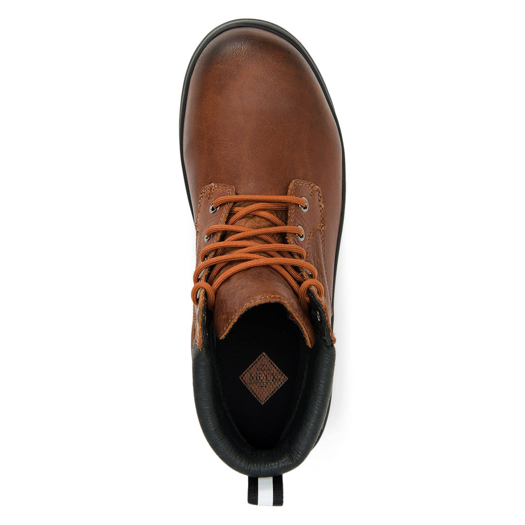 MUCK FOOTWEAR MEN CHORE FARM LEATHER MEN CARAMEL LEATHER