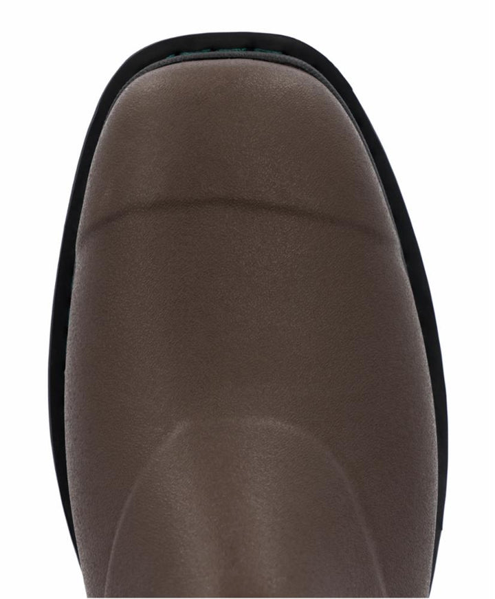 Muck Footwear Women CHORE WESTERN MID DARK BROWN