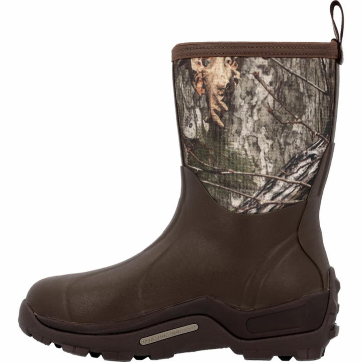 Muck Footwear Men WETLAND MID BROWN/MOSSY OAK COUNTRY DNA
