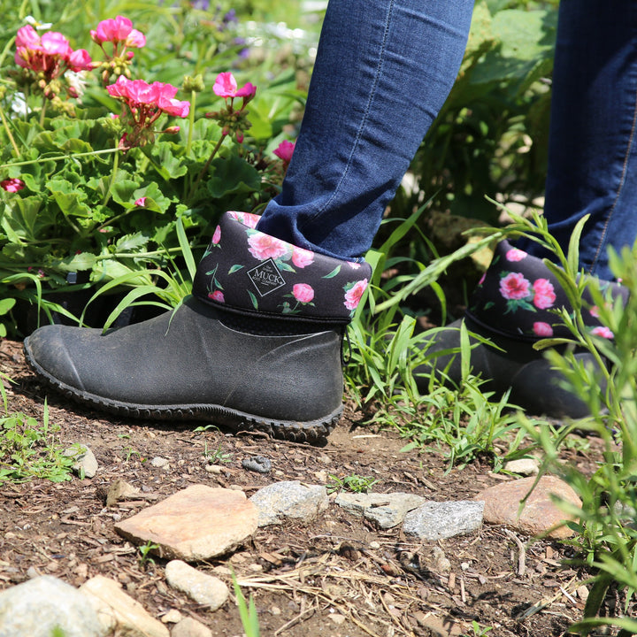Chaussures Muck pour femmes MUCKSTER II MID NOIR/ANTHRACITE/ROSE