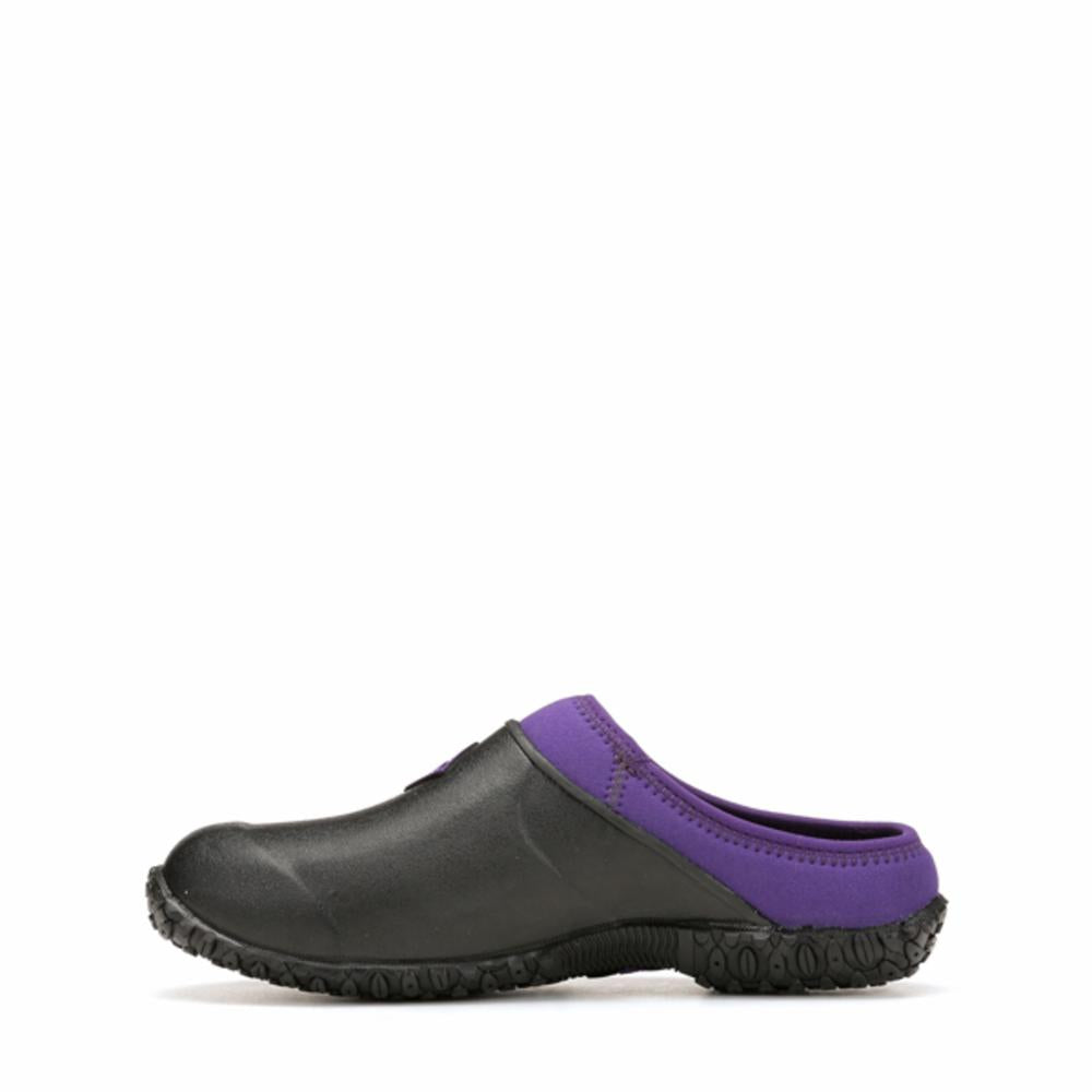 Muck Footwear Women MUCKSTER II CLOG BLACK/PURPLE