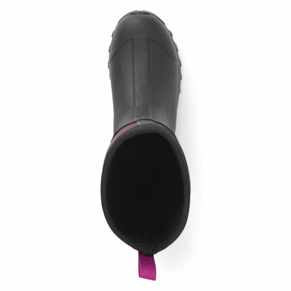 Muck Footwear Women ARCTIC SPORT II MID BLACK/MAGENTADIGIFADEPRINT