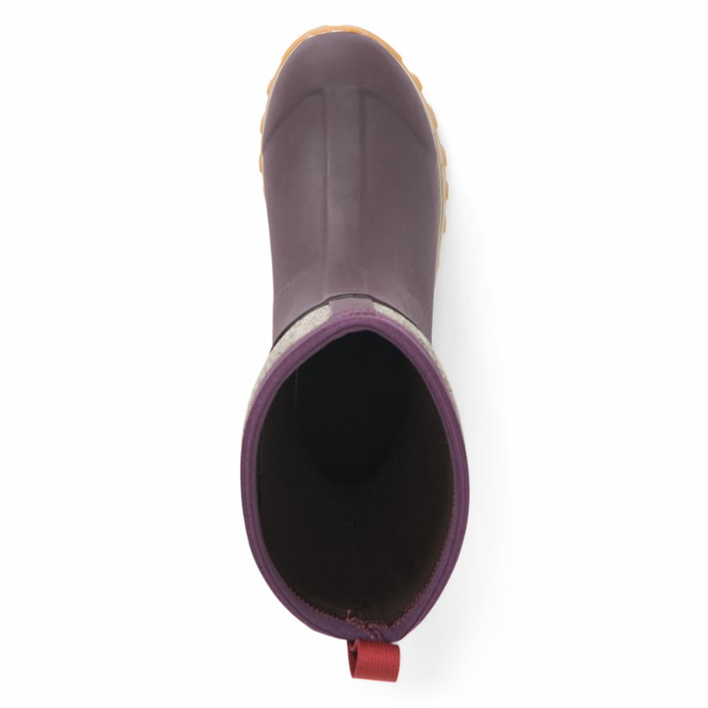 Muck Footwear Women ARCTIC SPORT II MID WINETASTING/HERRINGBONE