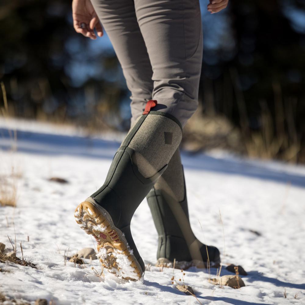 Muck Footwear Women WOMEN'S ARCTIC SPORT II TALL DKOLIVE/HERRINGBONE – Muck  Boot Company Canada