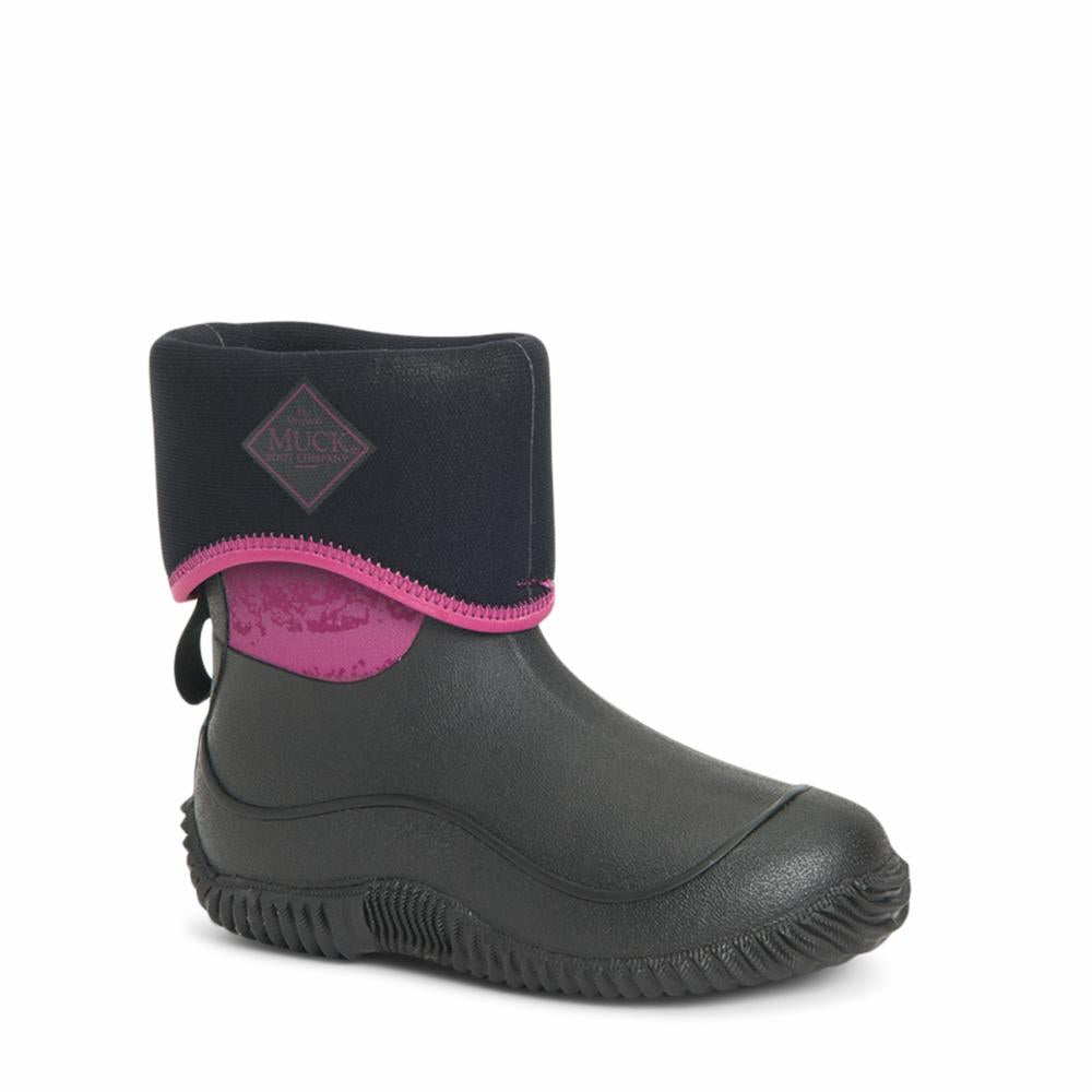 Muck Footwear Kids HALE LILBIG BLACK/MAGENTADIGITERRAINFADE