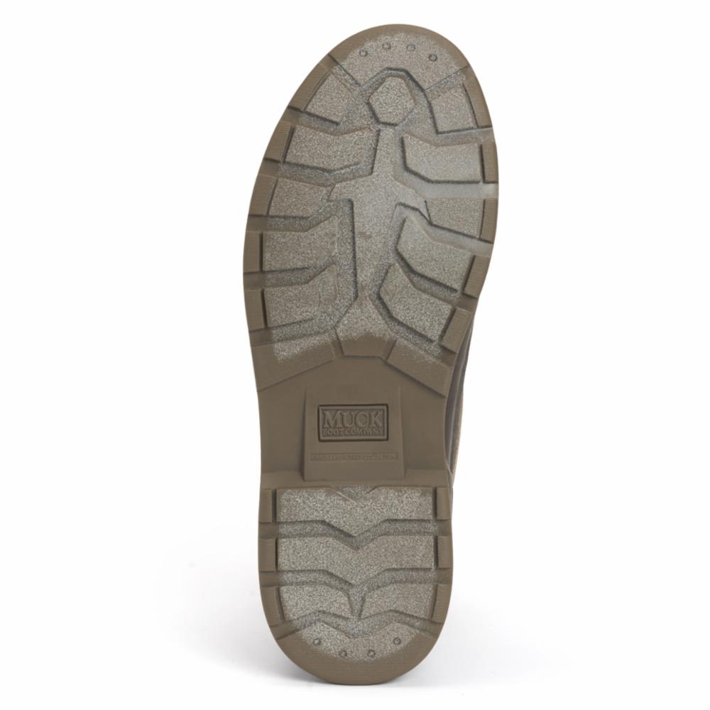 Muck Footwear Men ORIGINALS DUCK LACE TAUPE/DKBROWNLEATHER