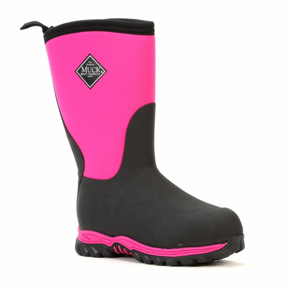 Muck Footwear Kids RUGGED II BLACK/PINK – Muck Boot Company Canada