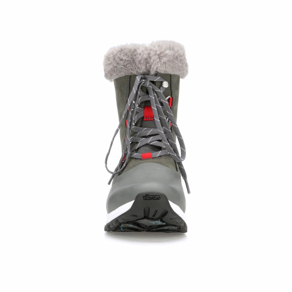 Muck Footwear Women ARCTIC APRES LACE VIBRAM ARCTIC GRIP MID GREY